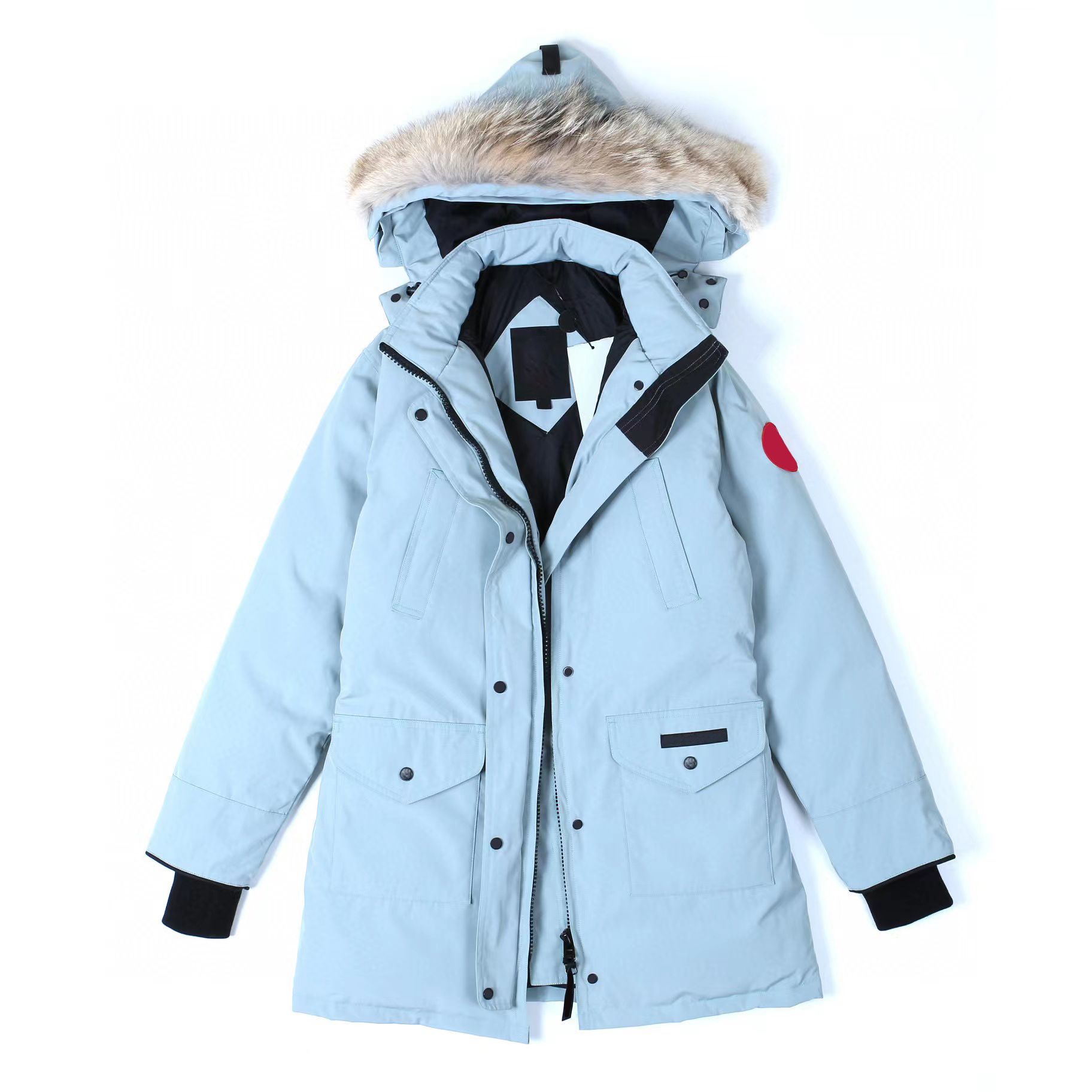 07 Trillinum Parka Light Blue