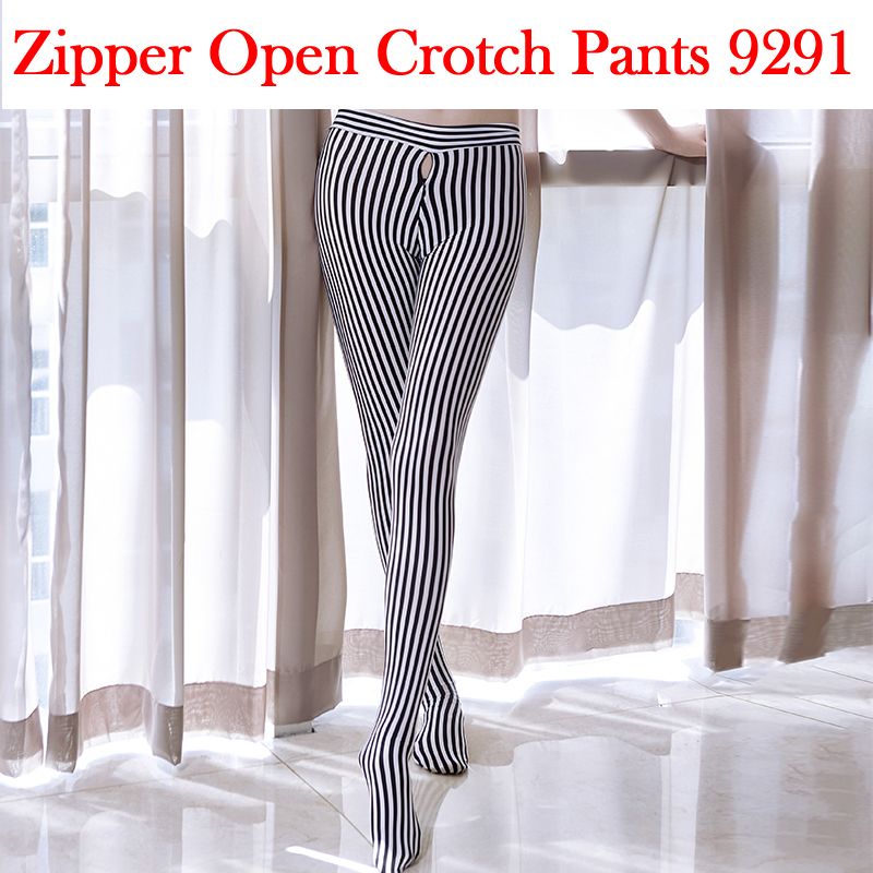 Pantaloni con cavallo zip9291