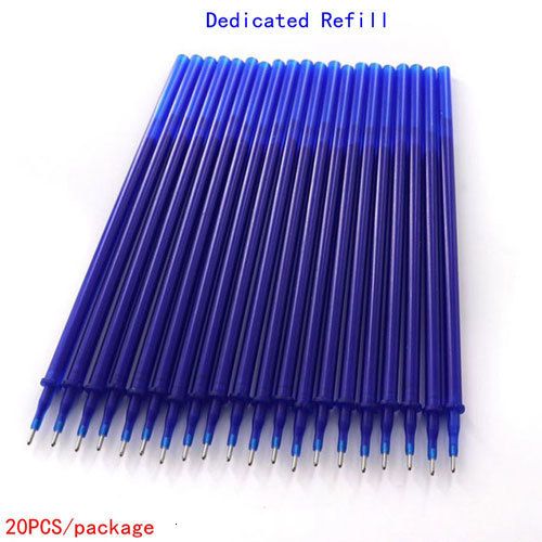 20pcs Bleu Recharge