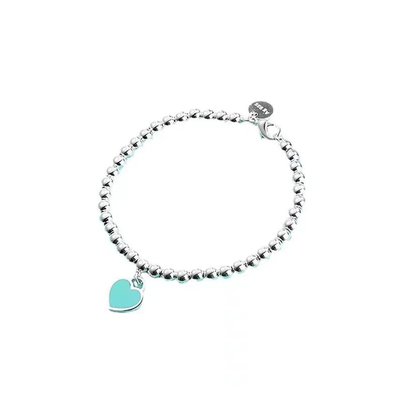 Silver+blue (bracelet)