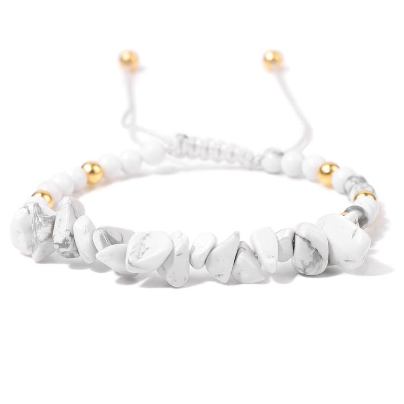 White Howlite Adjustable