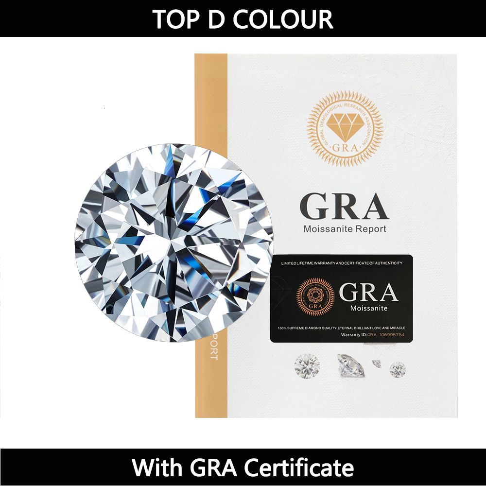 Top d Vvs1 met Gra-7.5mm-1.5 Ct