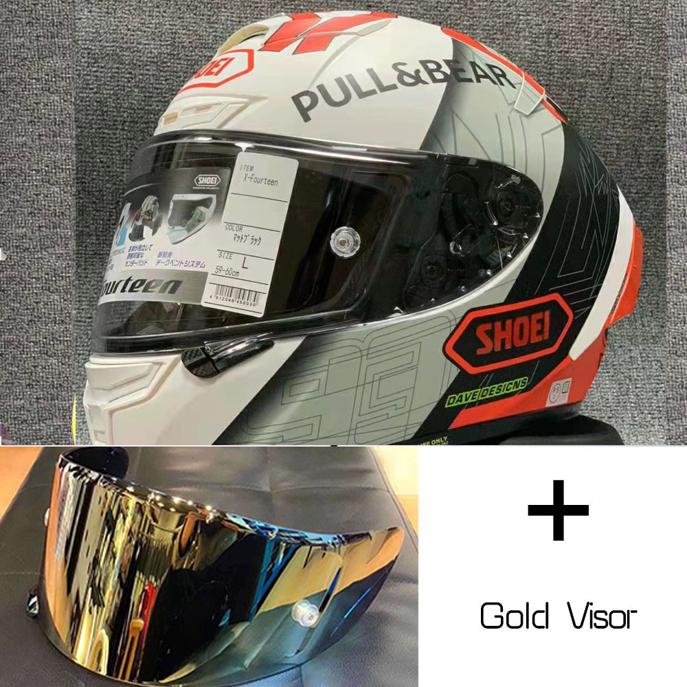 Clear+Gold 2 Visor