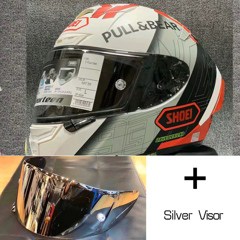 Clear+Silver 2 Visor