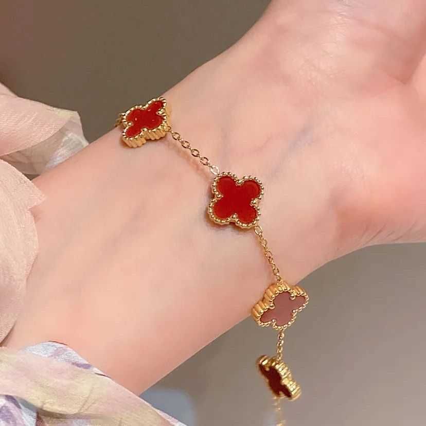 Bracelet simple face rouge