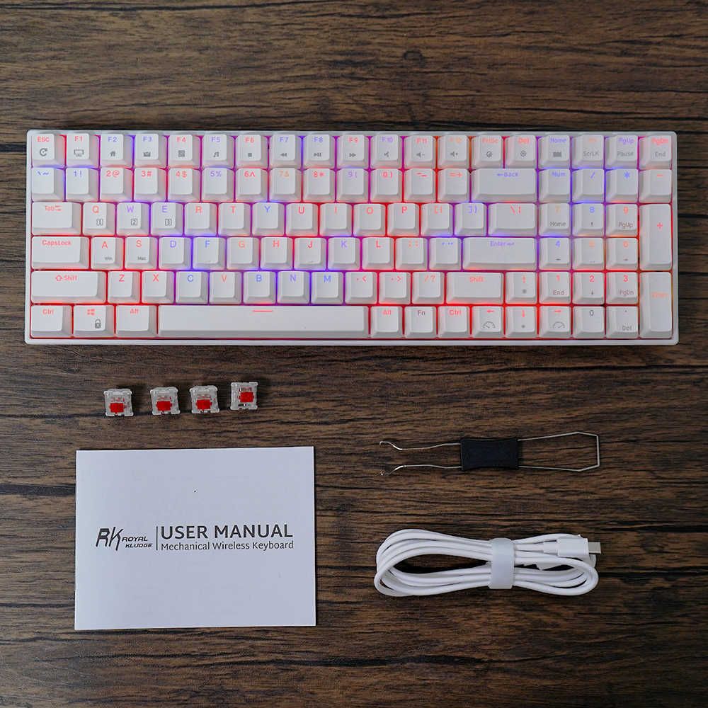 RK100 RGB White-Brown Switch