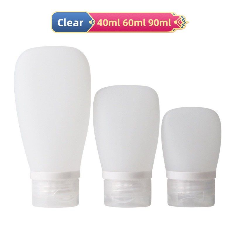 China Travel Bottle Set Transparent