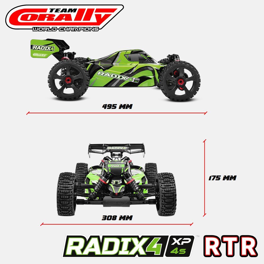 チームコラリーラジックス4SブラシレスC 00186 RTR 1：8 RC電気 ...