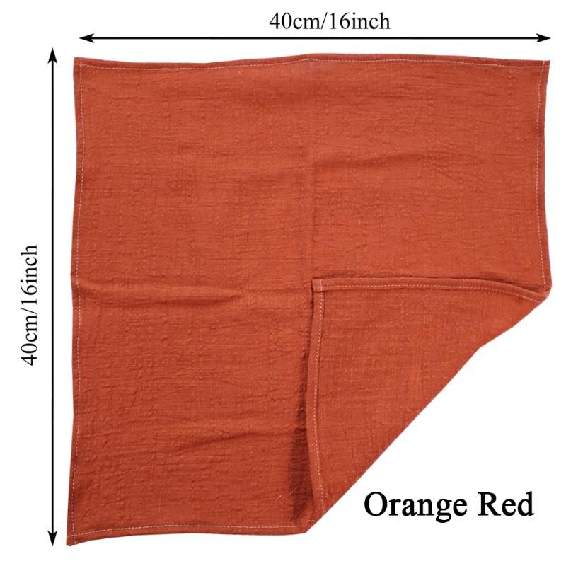 6PC 40x40cm orange