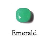 Emerald-Silver Color