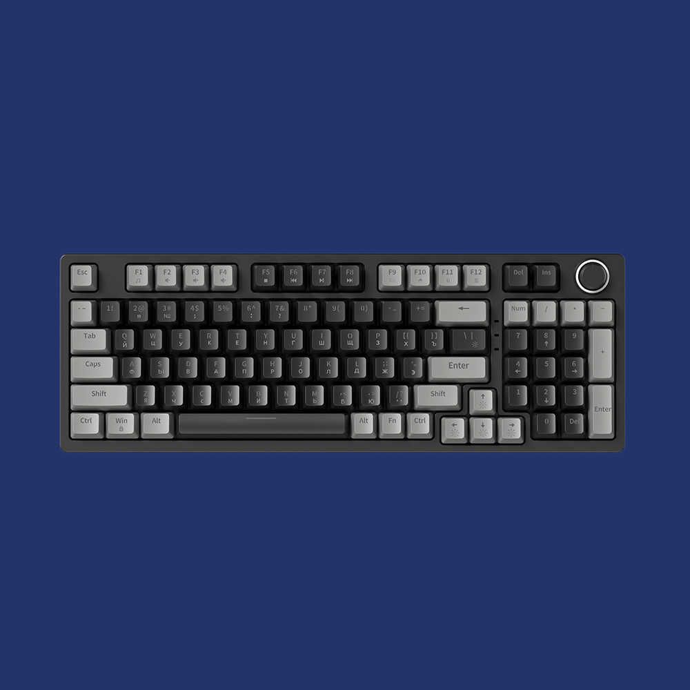 Russian Black Grey-Blue Switch