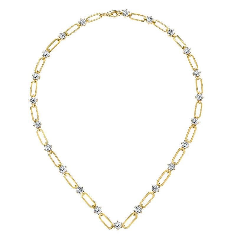 collana in oro giallo Cina oro 18k