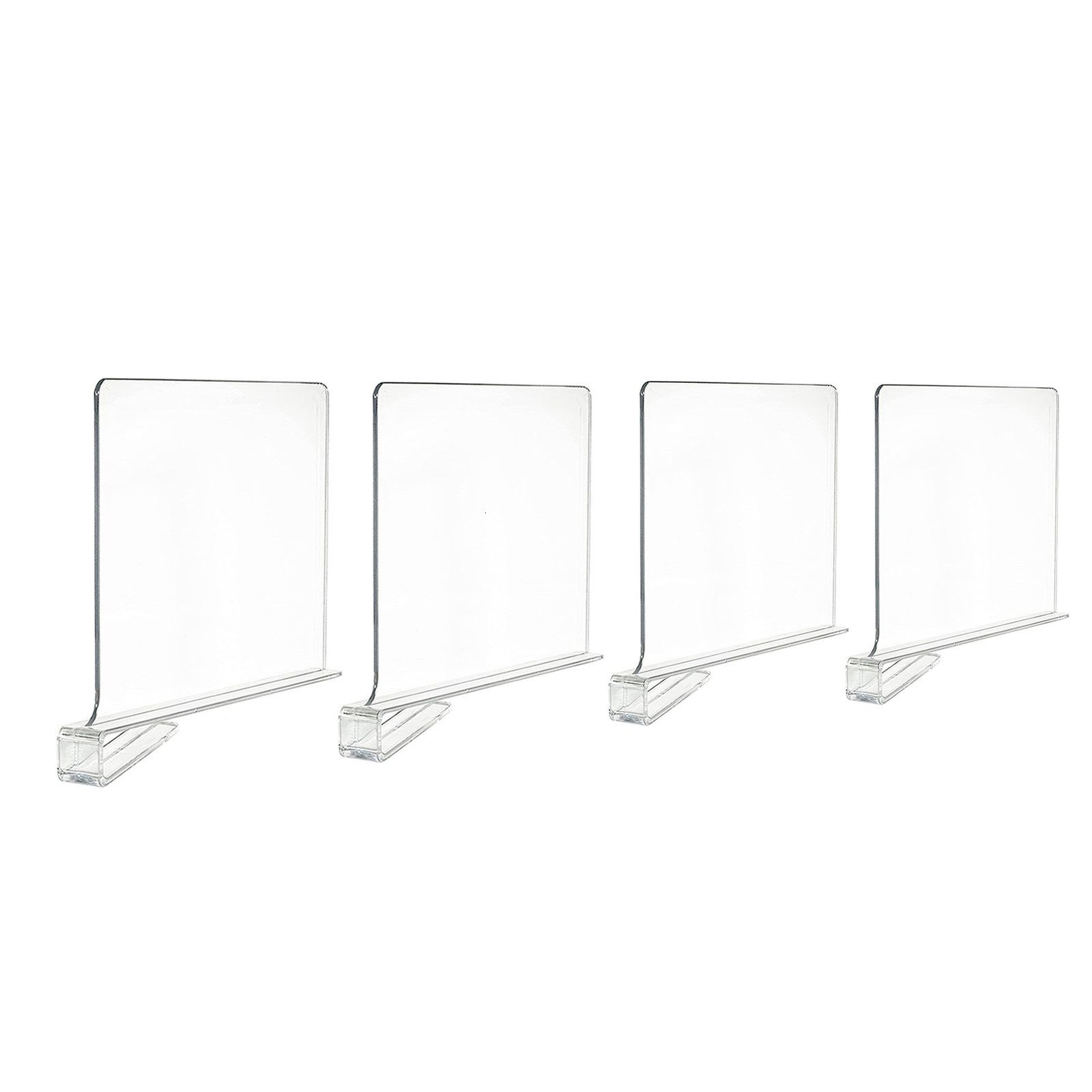 4pcs transparentes