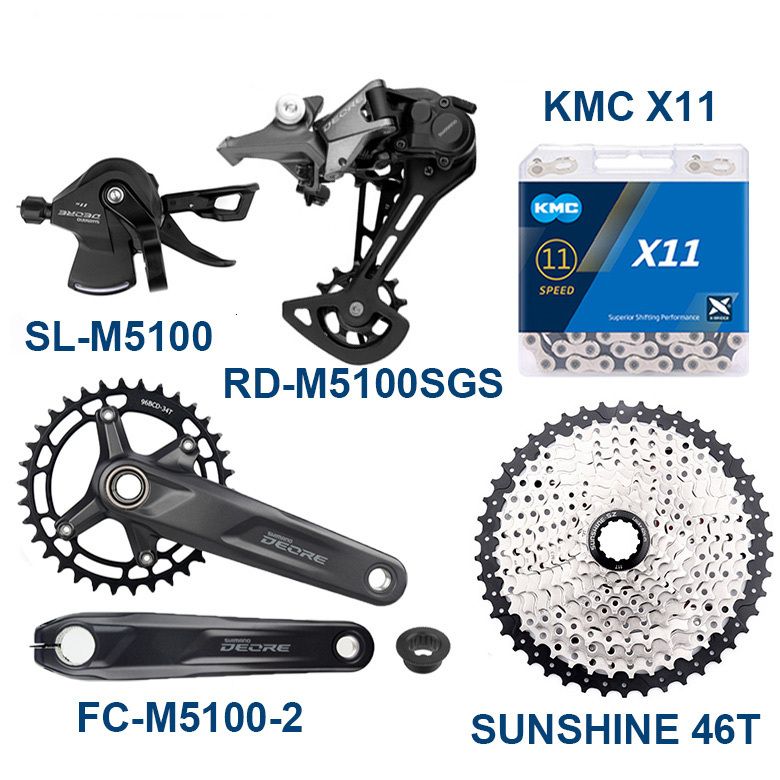 M5100 Sunshine 46t-Without Bb-175mm 32t