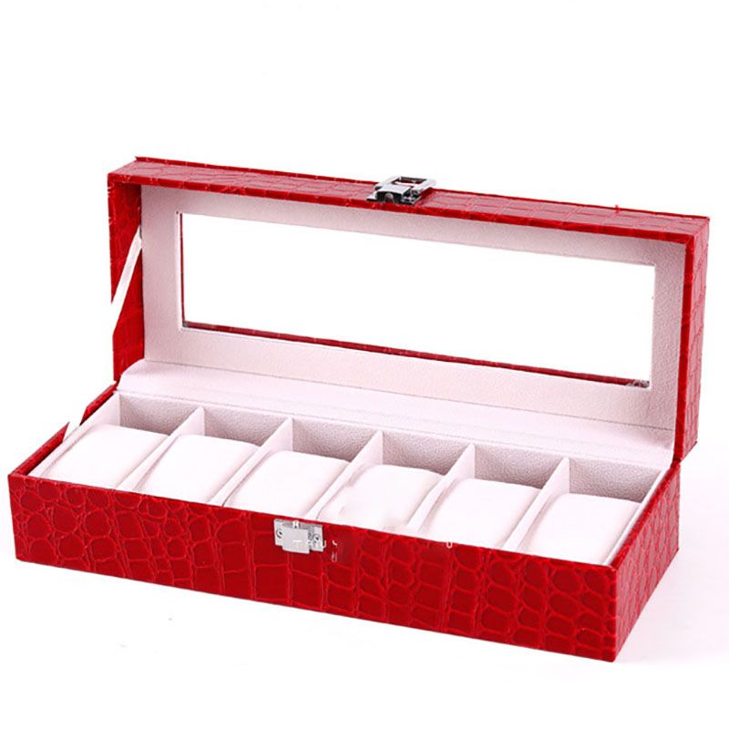 6 slots watch box