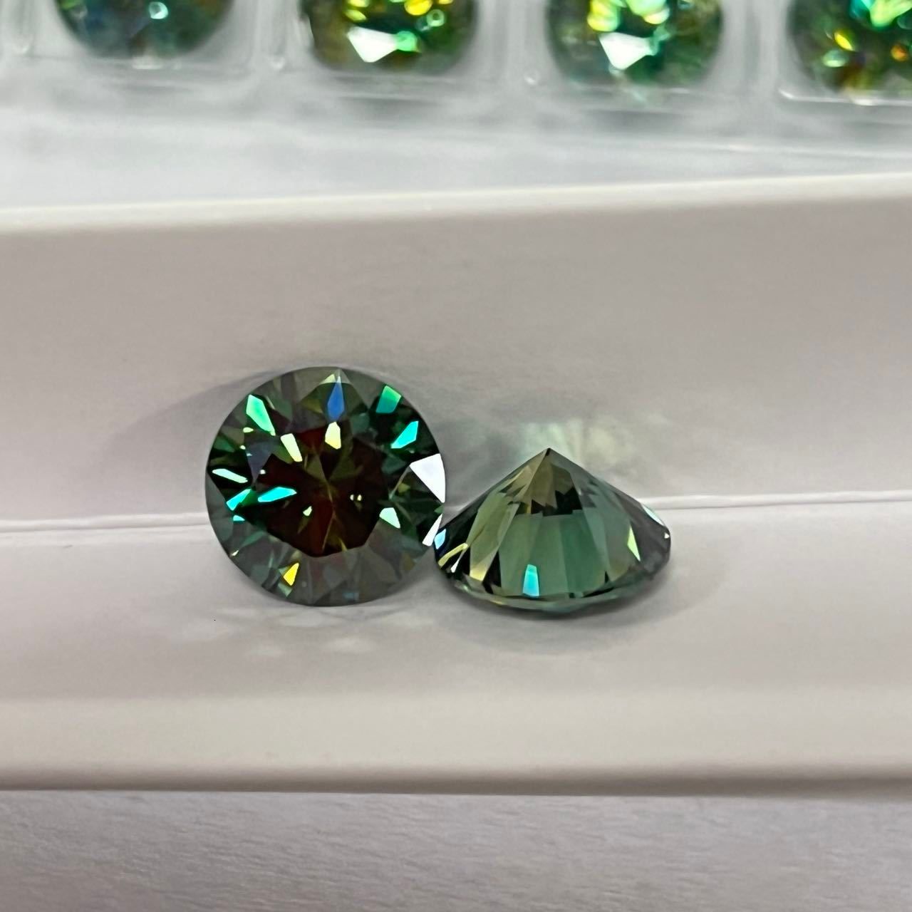 Azul Verde-5mm 0,5ct