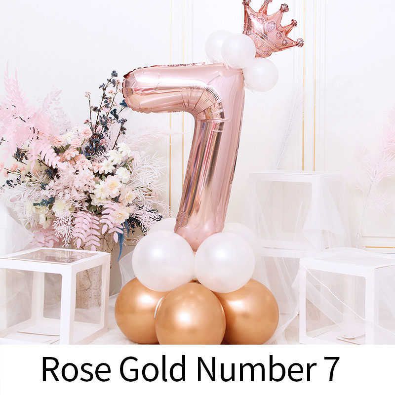 Rose Gold 7-Number Set