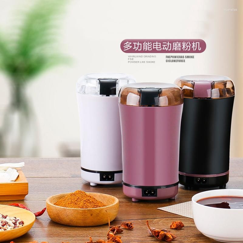 Mini Electric Coffee Grinder Kitchen Cereal Nuts Beans Spices Grains  Grinder Machine Multifunctional Home Coffee Grinder