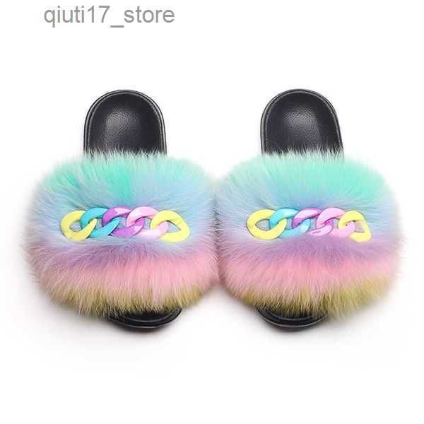 rainbow fox fur 3