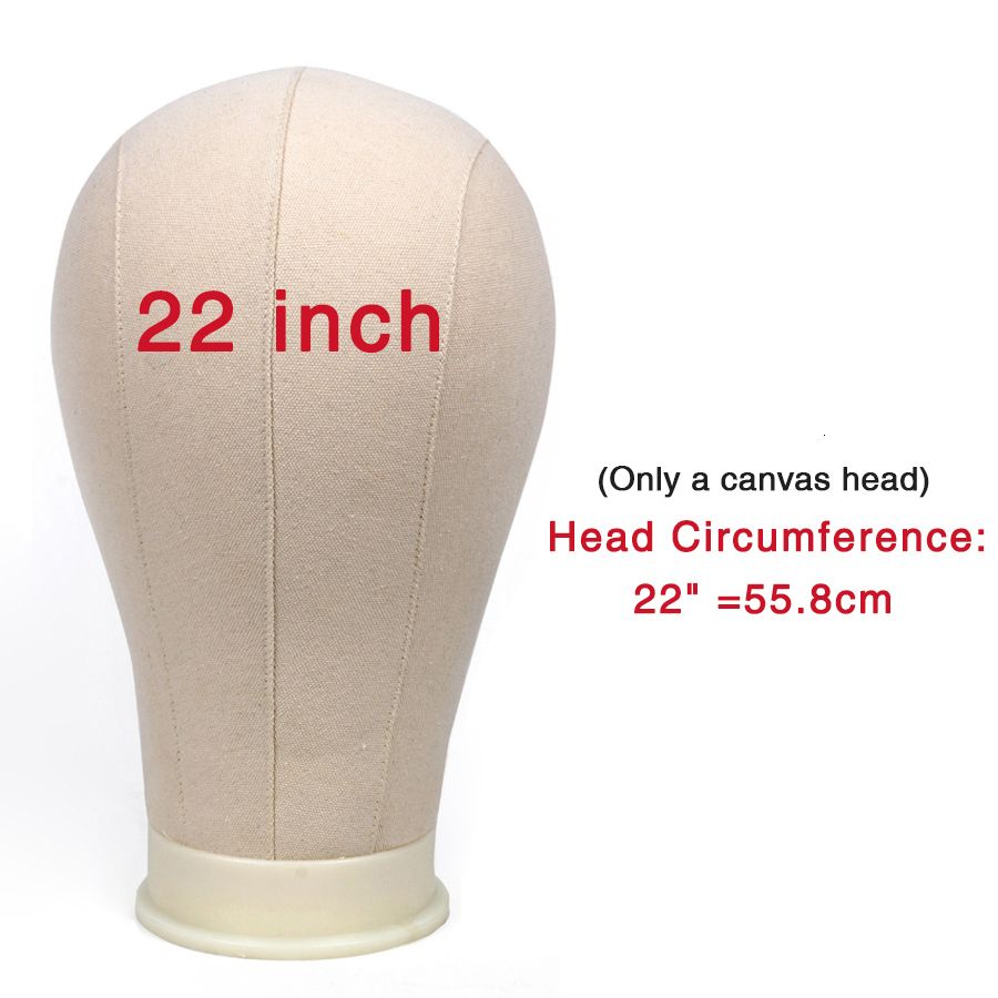 22inches bara huvudet