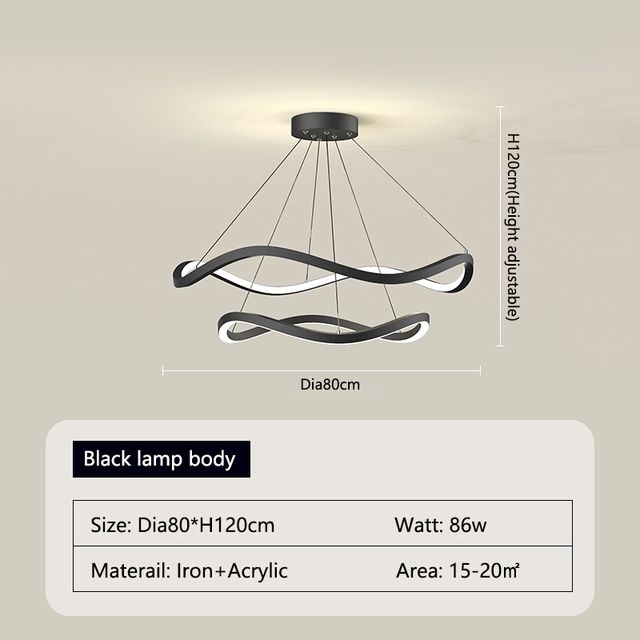 Черный диабайл Diam00mm Dimmable RC