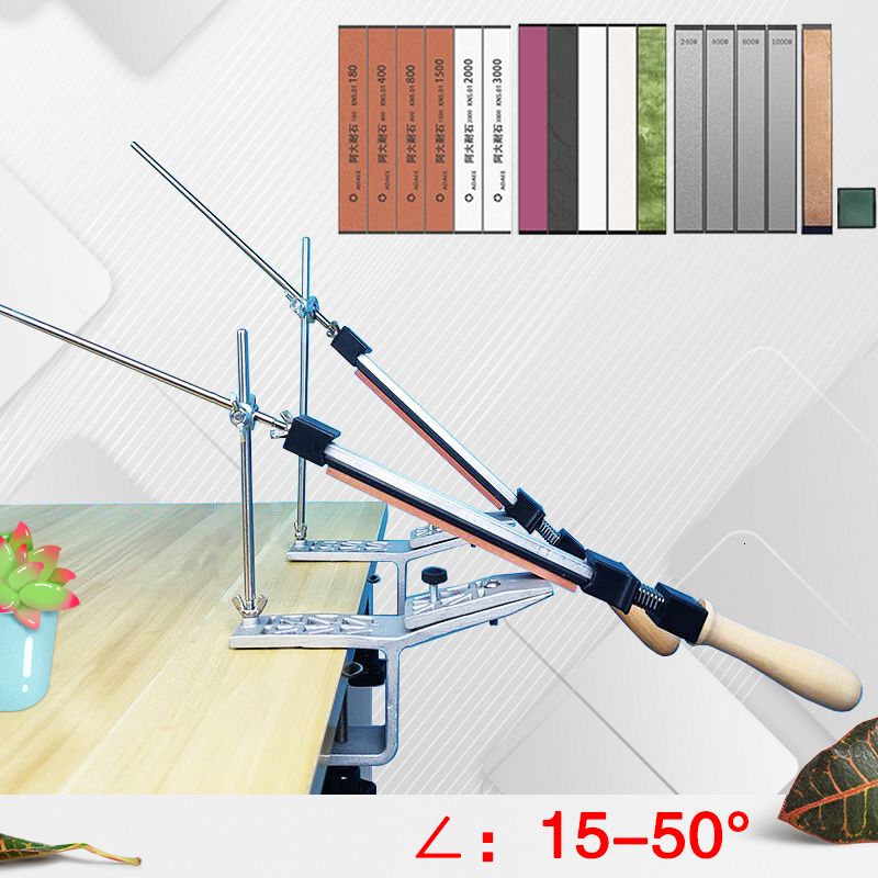 Factory Outlet Professional Grade Fixed Angle Knife Sharpener Rehoo Pro  RH006 Sharpening System Kitchen Gadgets For Knives 