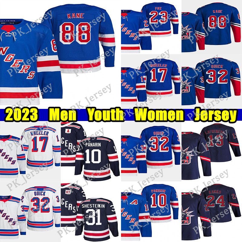 Artemi Panarin New York Rangers Youth Player Name & Number T-Shirt - Blue