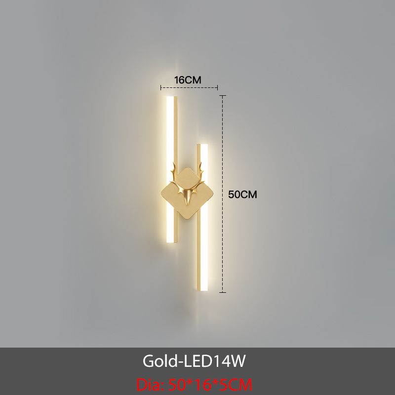 Oro 50cm luce calda senza telecomando