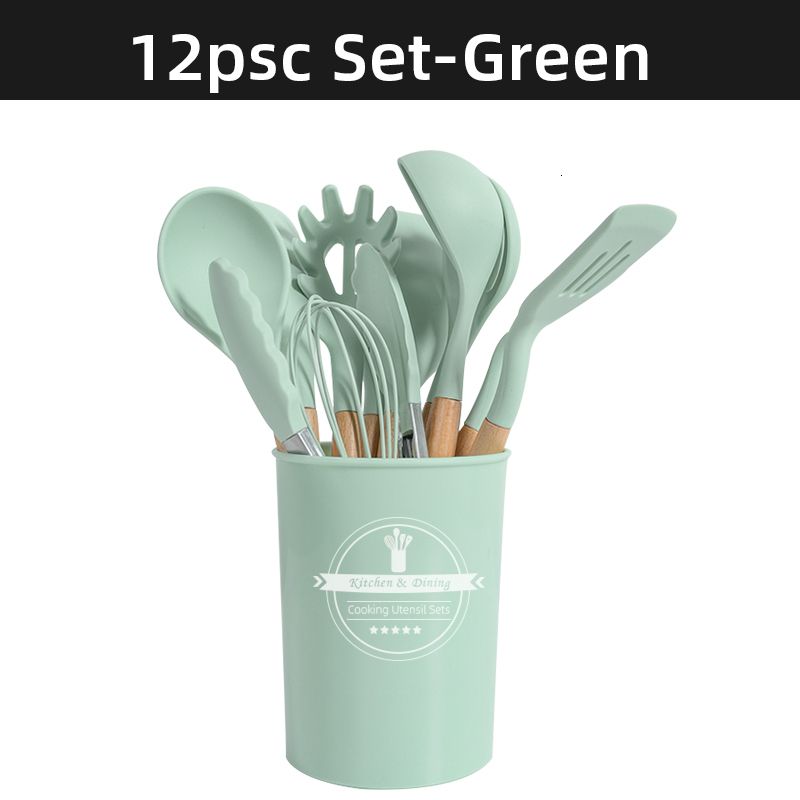 11pcs Bucket verde