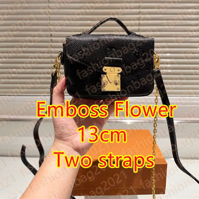 #42-13cm emboss flower two straps