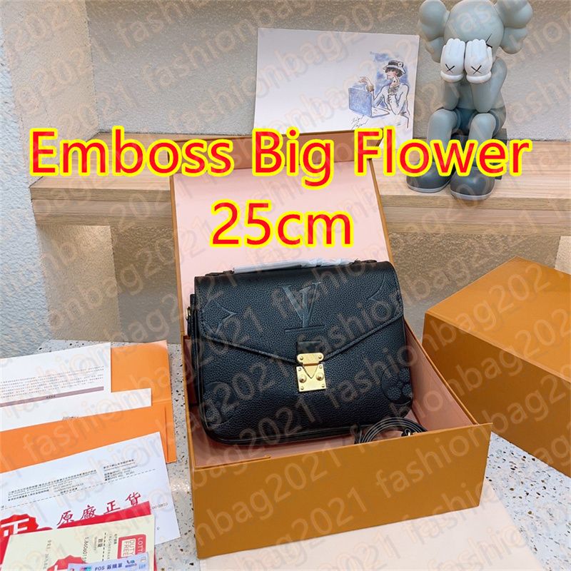 #30-25cm emboss big flower