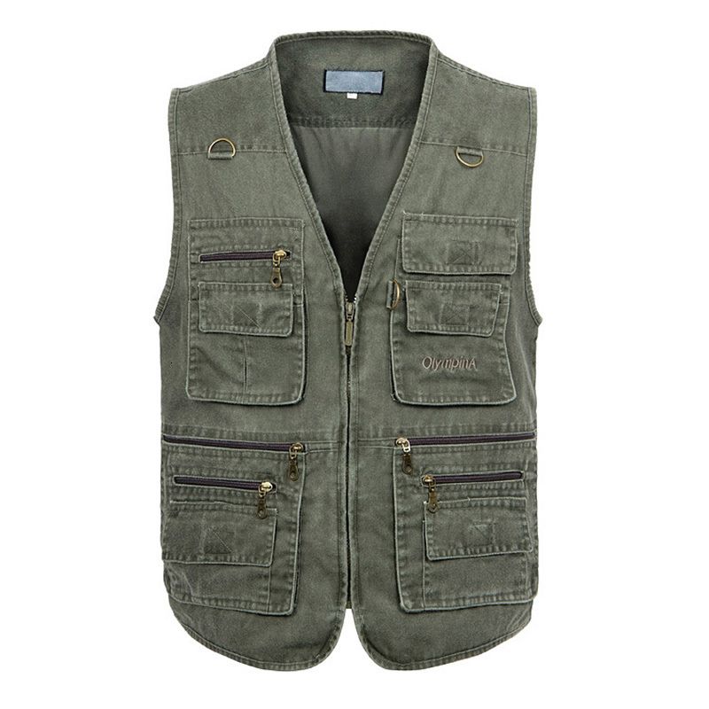 army green vest