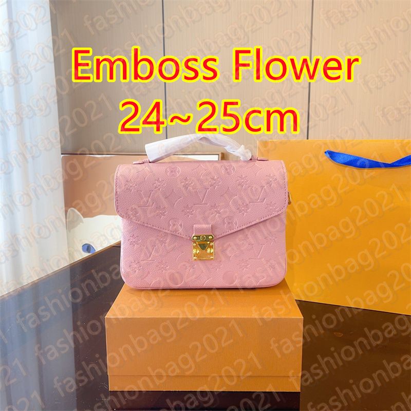 #14-24cm emboss flower