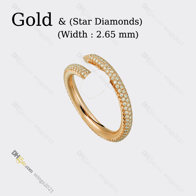 Gold-Blail Ring (Star Diamonds)