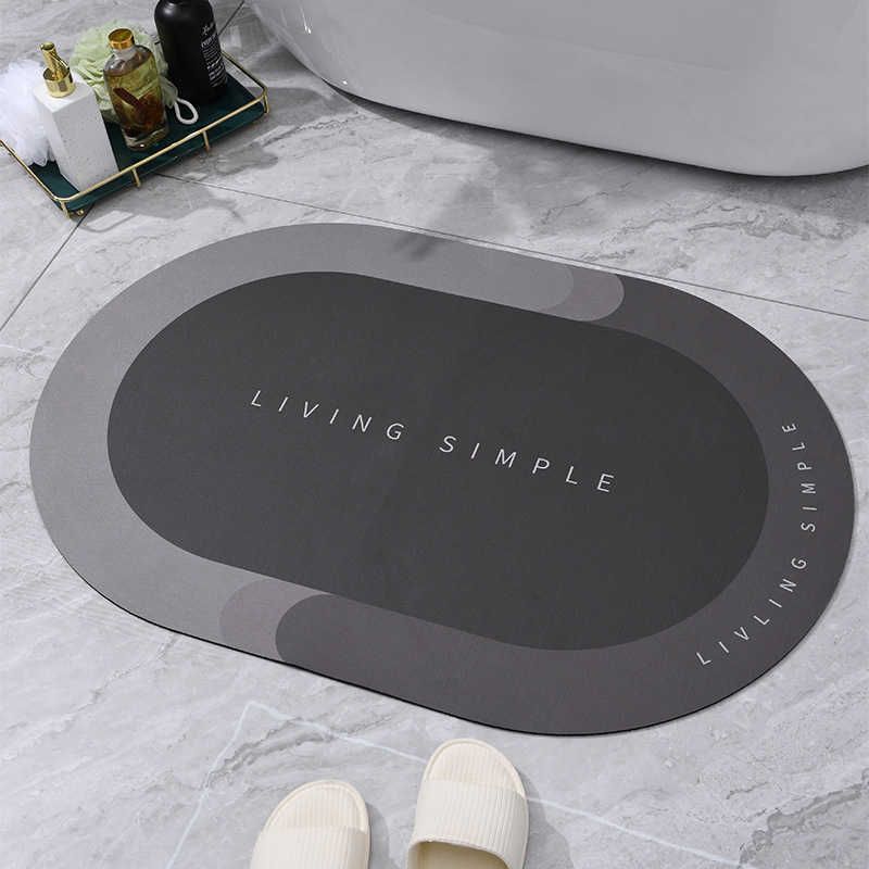 Oval Bath Mat-001