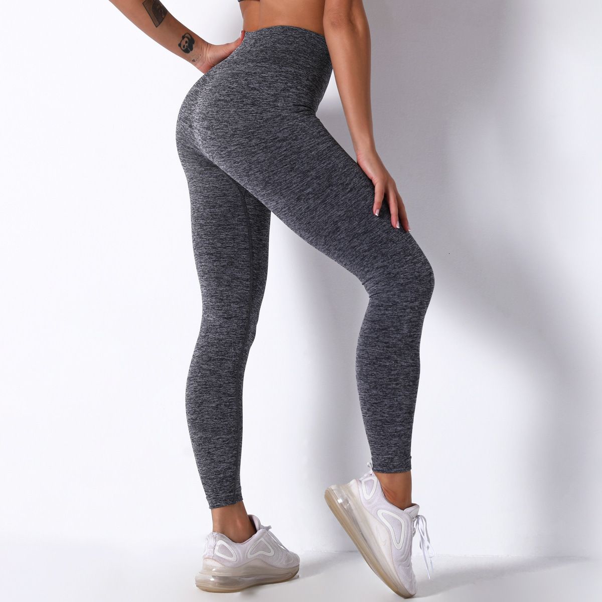 legging gris foncé