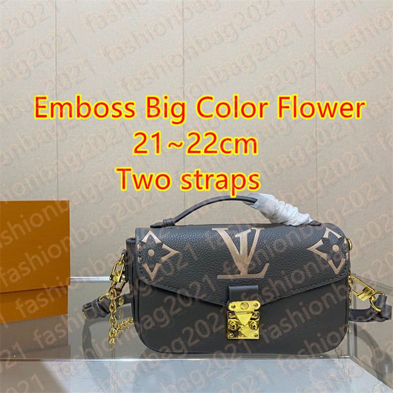 #35-22cm emboss color flower