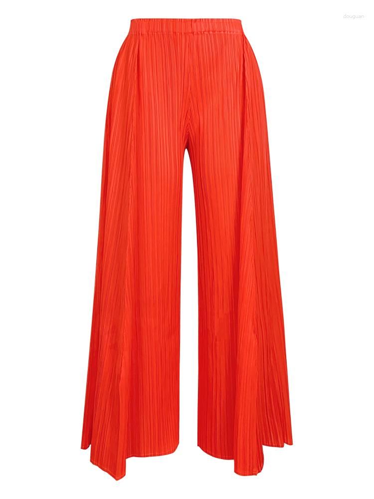 Orange Red Pants