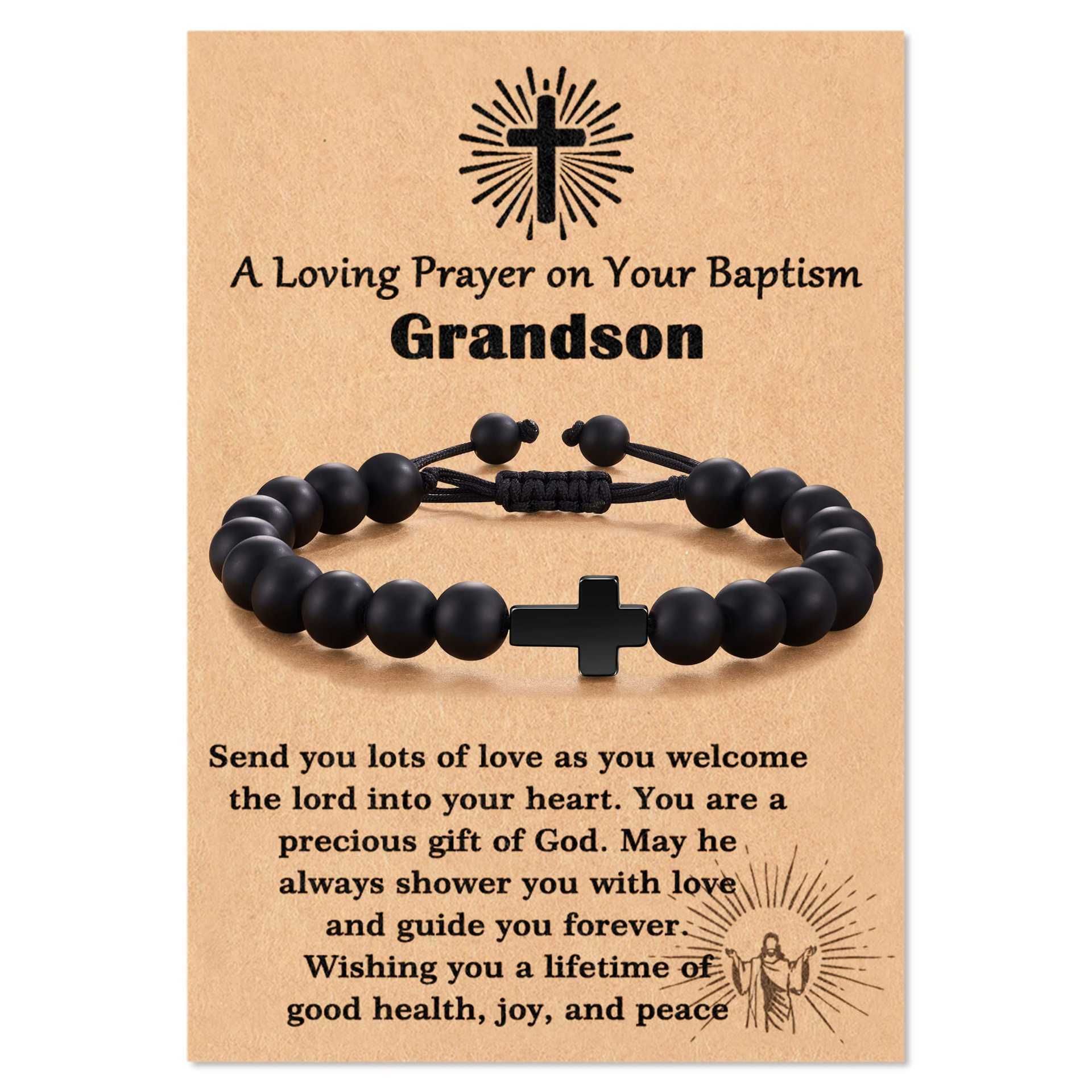 Cross Woven Bracelet+Grandson Card 2