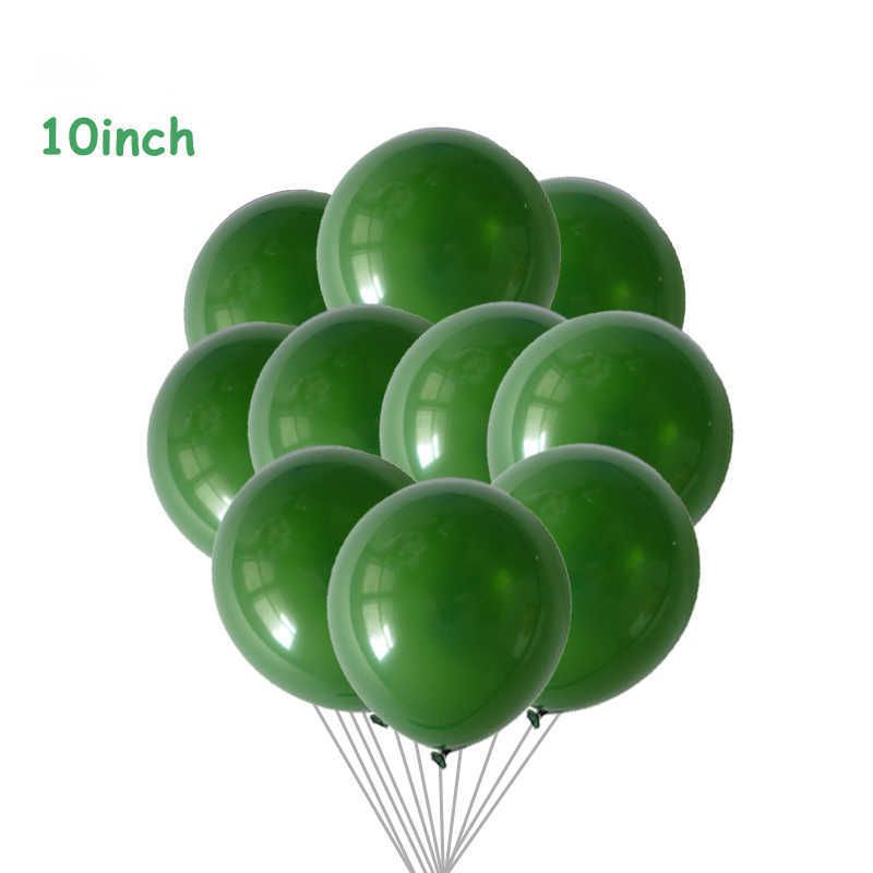 Vert foncé-10pcs-10 pouces