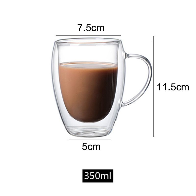 Kaffe glas 350 ml-3 st