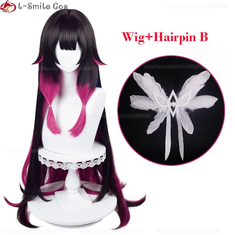 wig and hairpin