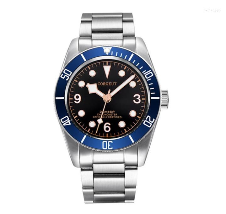 blue bezel