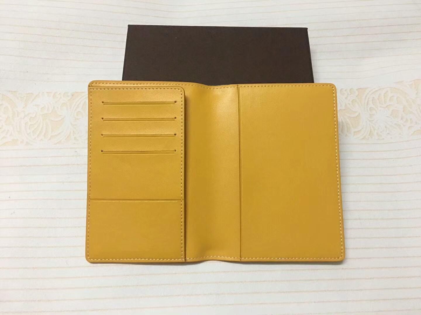 Torba paszportowa/żółty