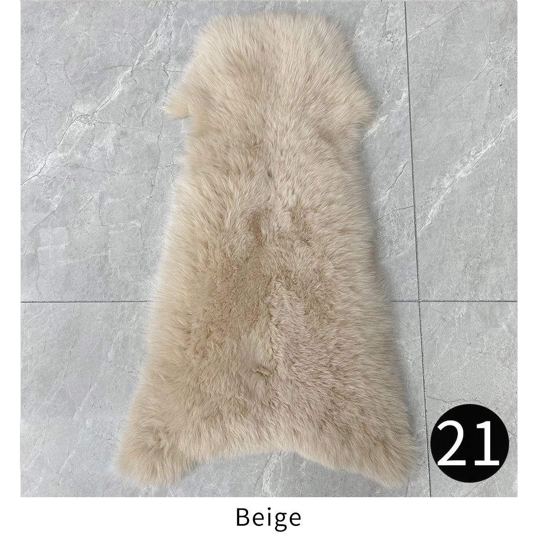 Beige Fox Fur