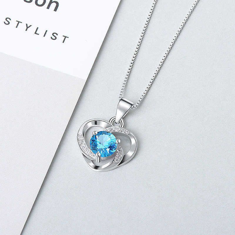 Blue Diamond (Excluding Chain) -925 SIL