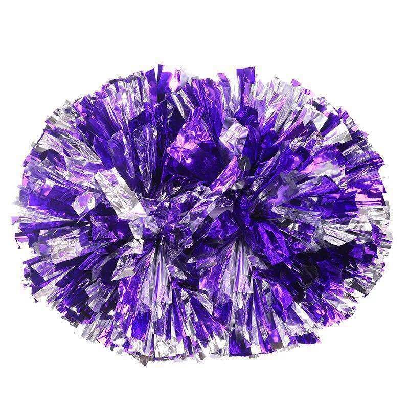 Purple Mixed Silver-35cm