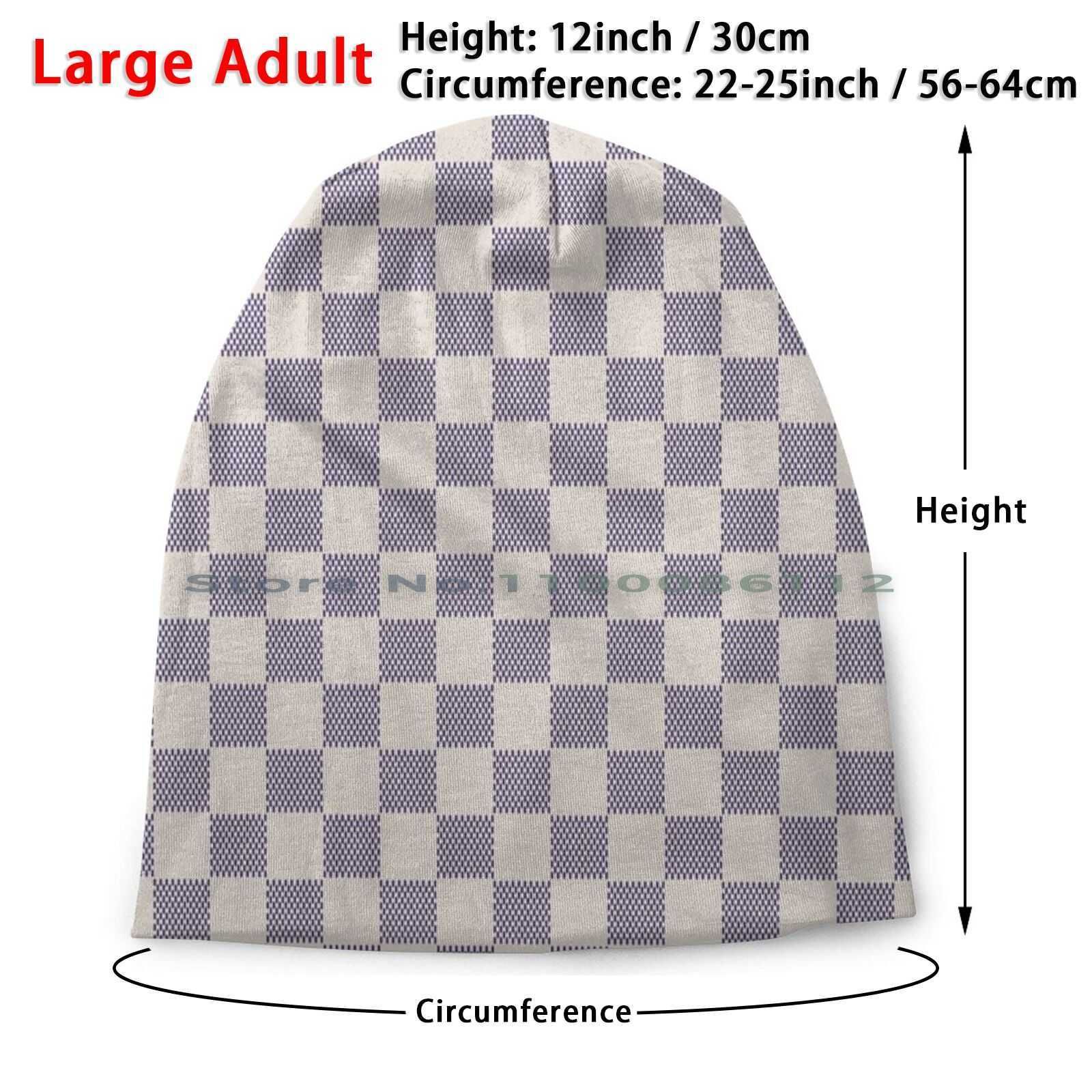 large adult knit hat