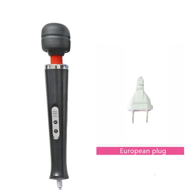 Black EU Plug