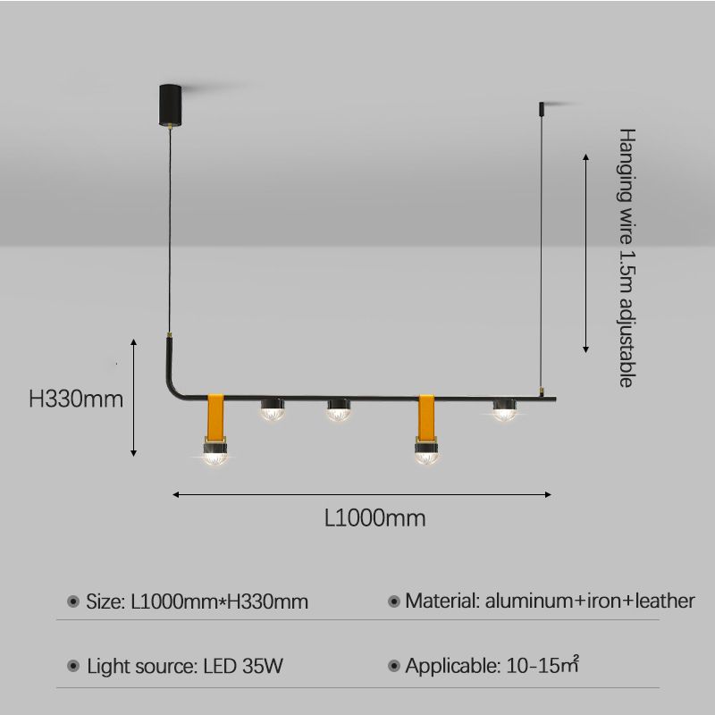 L100cm 3-färg